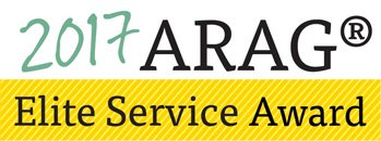 In recognition of outstanding service provided to an ARAG plan member